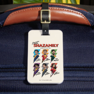 SHAZAM! Fury of the Gods SHAZAMily Tecknad Bolts Bagagebricka