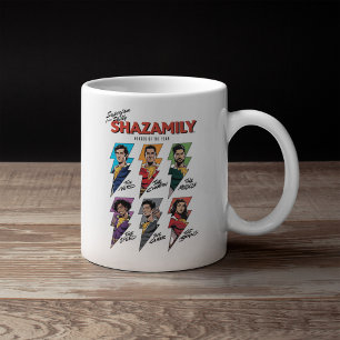 SHAZAM! Fury of the Gods SHAZAMily Tecknad Bolts Kaffemugg