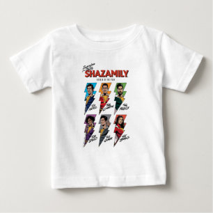 SHAZAM! Fury of the Gods SHAZAMily Tecknad Bolts T Shirt