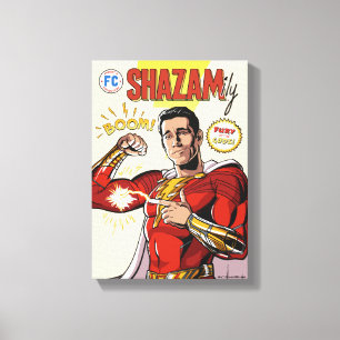 SHAZAM! Fury of the Gods SHAZAMily Tecknad Cover Canvastryck