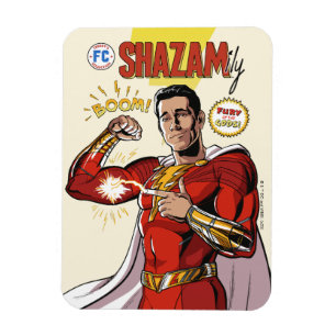 SHAZAM! Fury of the Gods SHAZAMily Tecknad Cover Magnet
