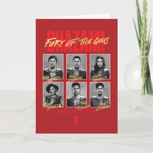 SHAZAM! Fury of the Gods | SHAZAMily Yearbook Kort (Framsida)