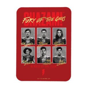 SHAZAM! Fury of the Gods SHAZAMily Yearbook Magnet