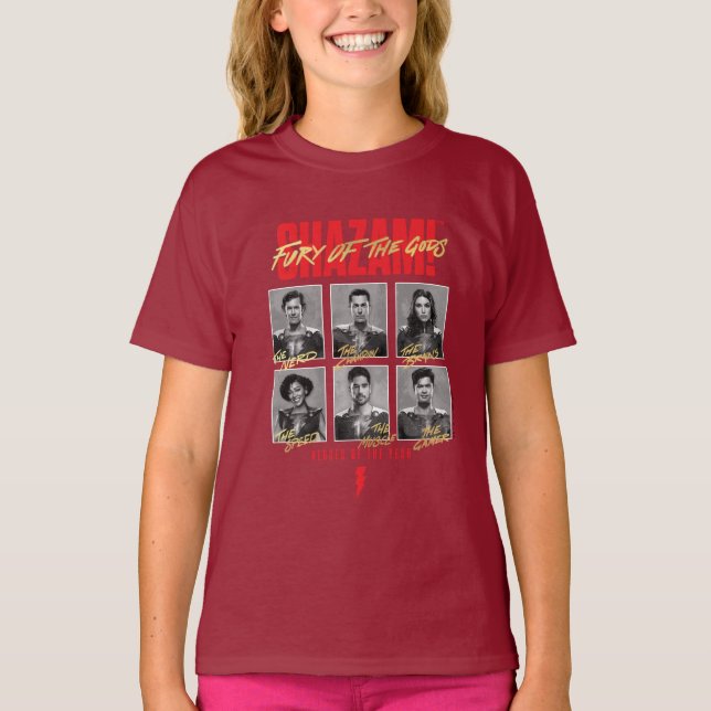 SHAZAM! Fury of the Gods | SHAZAMily Yearbook T Shirt (Framsida)
