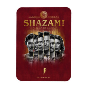 SHAZAM! Fury of the Gods Teckenfoto Pub Magnet