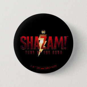 SHAZAM! Fury of the Gods Varornas Logotyp Knapp