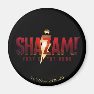 SHAZAM! Fury of the Gods Varornas Logotyp Magnet