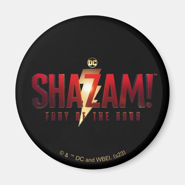 SHAZAM! Fury of the Gods | Varornas Logotyp Magnet (Framsidan)