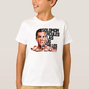 SHAZAM! grafisk Shazam Closeupakronym T Shirt