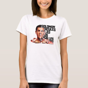 SHAZAM! grafisk   Shazam Closeupakronym T Shirt