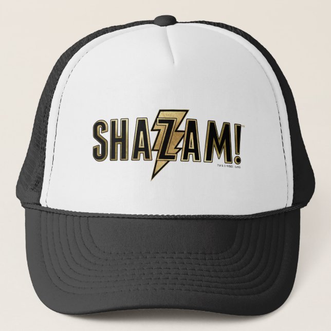 SHAZAM! | GULD LOGOTYP KEPS (Framsida)