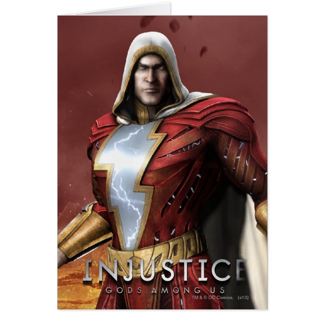 Shazam Hälsningskort (Framsidan)