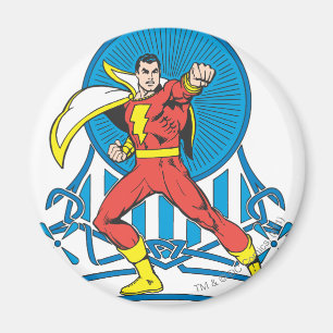 SHAZAM i stridsläge Magnet