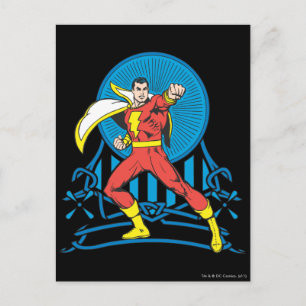 SHAZAM i stridsläge Vykort