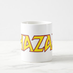 Shazam Logotyp Gult/Red Kaffemugg