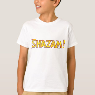 Shazam Logotyp Gult/Red T-shirt
