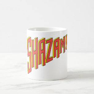 Shazam Logotyp Red/Gult Kaffemugg
