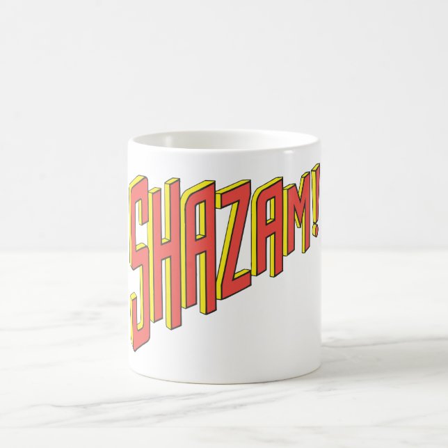 Shazam Logotyp Red/Gult Kaffemugg (Center)
