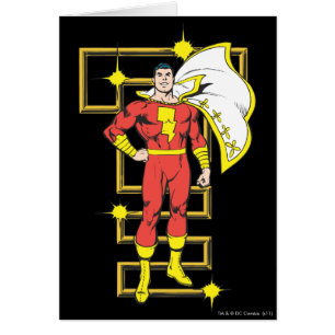 SHAZAM Poses Hälsningskort