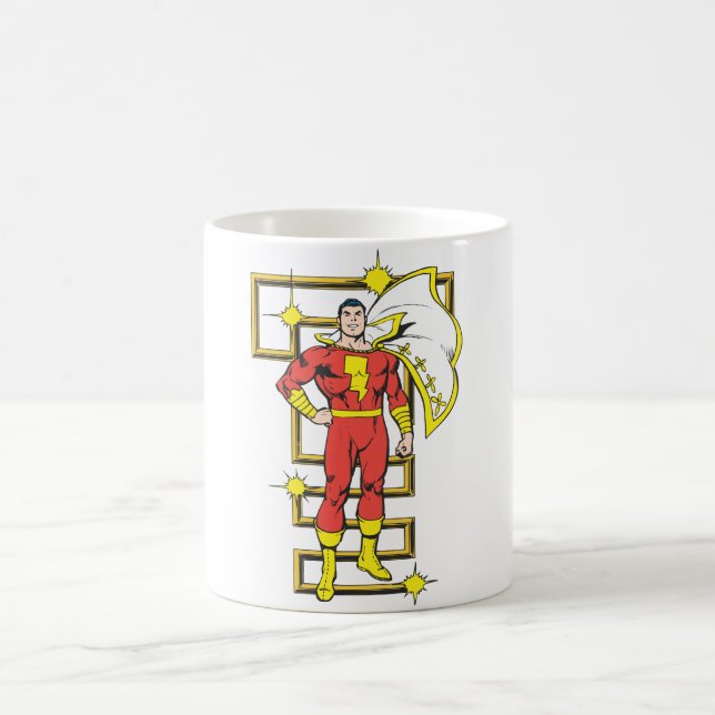 SHAZAM Poses Kaffemugg (Center)
