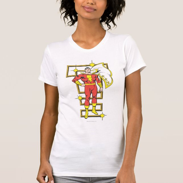 SHAZAM Poses T-shirt (Framsida)