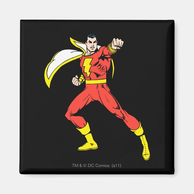 Shazam Redo till kamp Magnet (Framsidan)