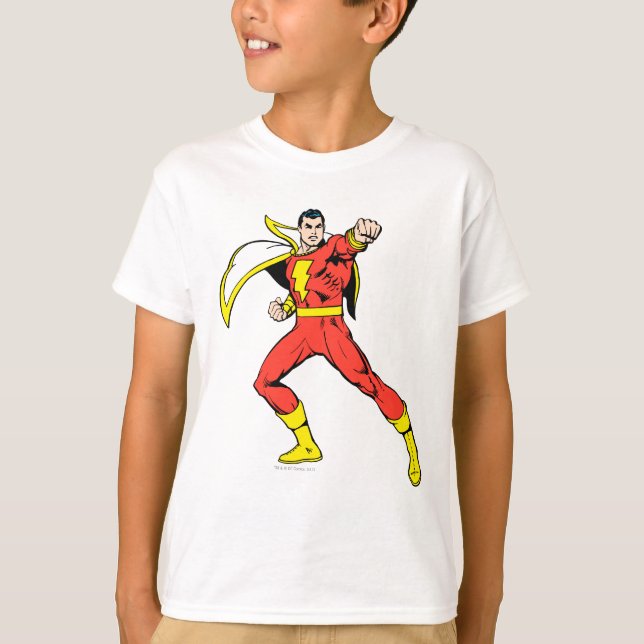 Shazam Redo till kamp Tee (Framsida)