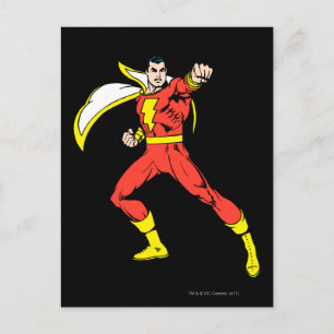 Shazam Redo till kamp Vykort