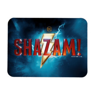 SHAZAM! scenisk logotyp Magnet