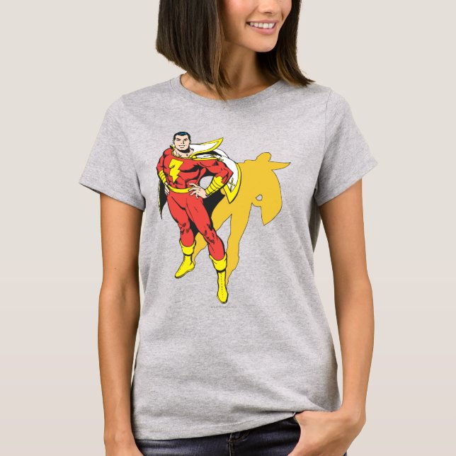 SHAZAM Shadow T-shirt (Framsida)