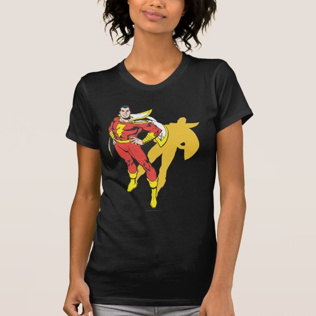 SHAZAM Shadow Tee Shirt (Framsida)
