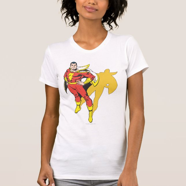 SHAZAM Shadow Tee Shirt (Framsida)