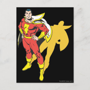 SHAZAM Shadow Vykort