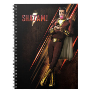 SHAZAM! Shazam Blowing Bubble Gum Anteckningsbok