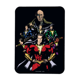SHAZAM! Shazam familj Vs. Dr. Sivana Magnet