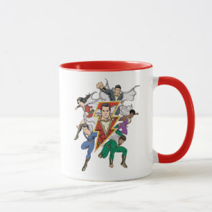 SHAZAM! Shazam Family Graphic Mugg