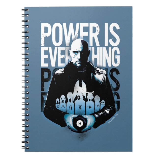 SHAZAM! | Sivana "Power is All" Anteckningsbok (Framsidan)