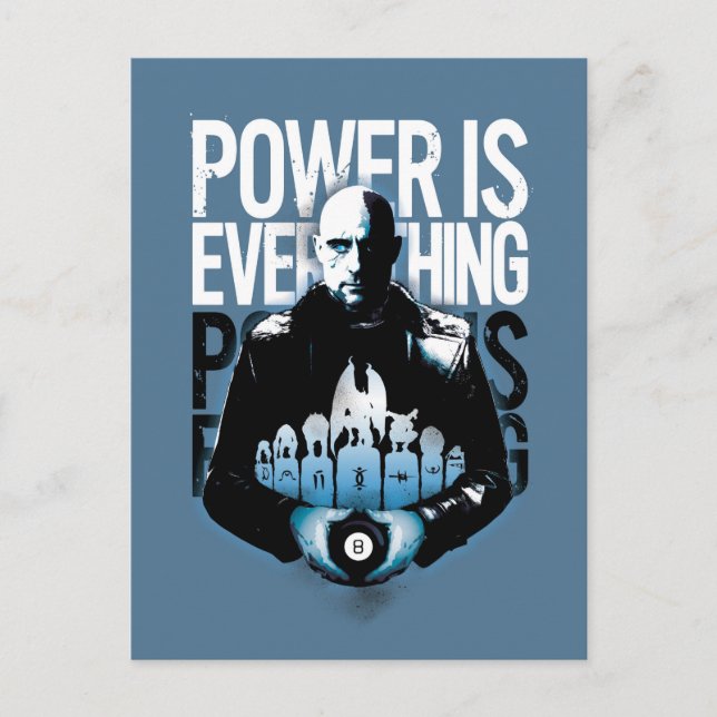 SHAZAM! | Sivana "Power is All" Vykort (Framsida)