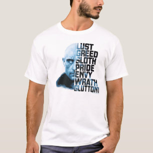SHAZAM! Sivana Seven Deadly Sins Graphic T Shirt