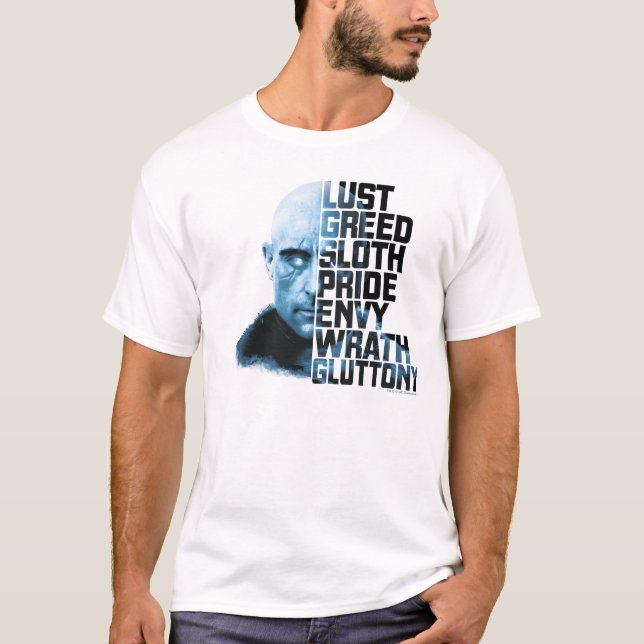 SHAZAM! | Sivana Seven Deadly Sins Graphic T Shirt (Framsida)