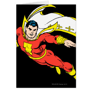 Shazam Soaring Hälsningskort