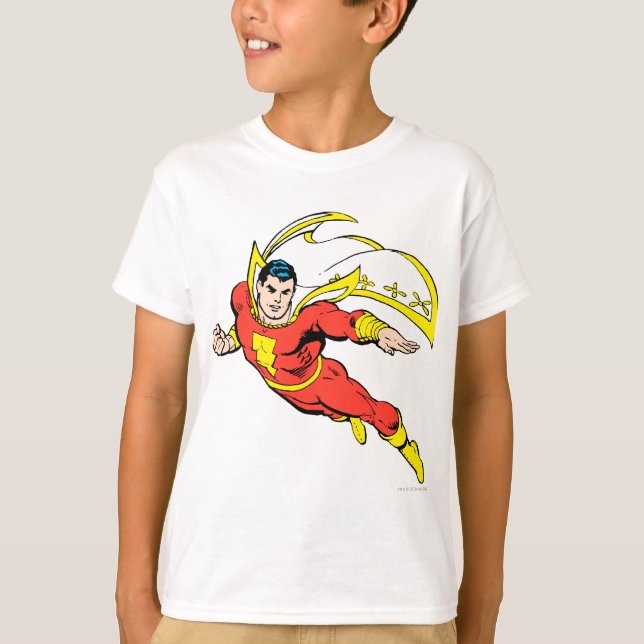Shazam Soaring T Shirt (Framsida)