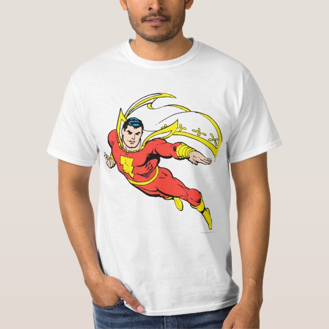 Shazam Soaring Tee Shirt (Framsida)