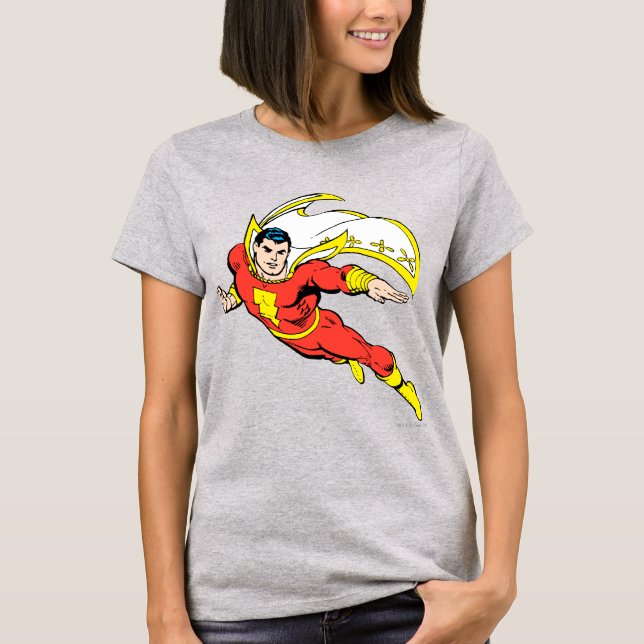 Shazam Soaring Tee Shirt (Framsida)