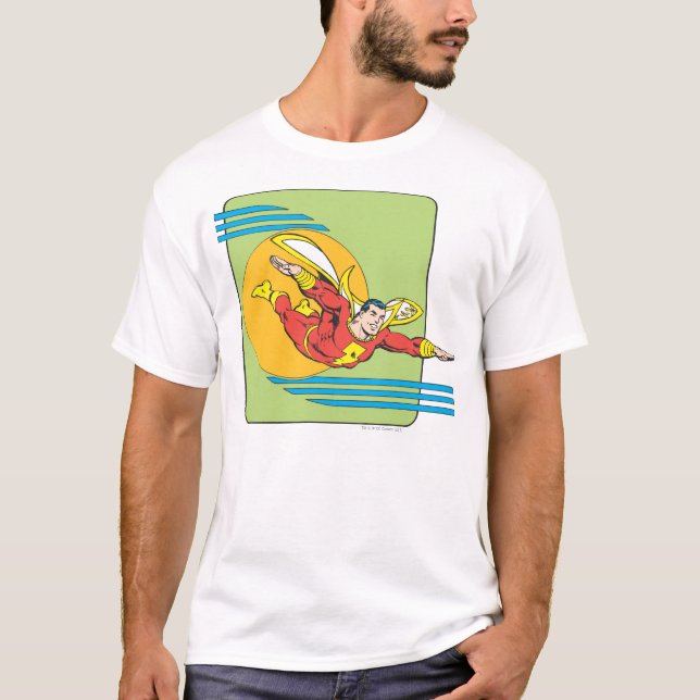 SHAZAM Soars Tee Shirt (Framsida)