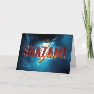 SHAZAM!   Teaterisk Logotyp Kort