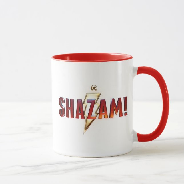 SHAZAM! | Teaterisk Logotyp Mugg (Höger)