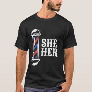SHE/HER Pronoun Shirt T