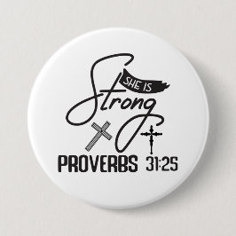 She is Strong" Collection – Proverbs 31:25 Knapp