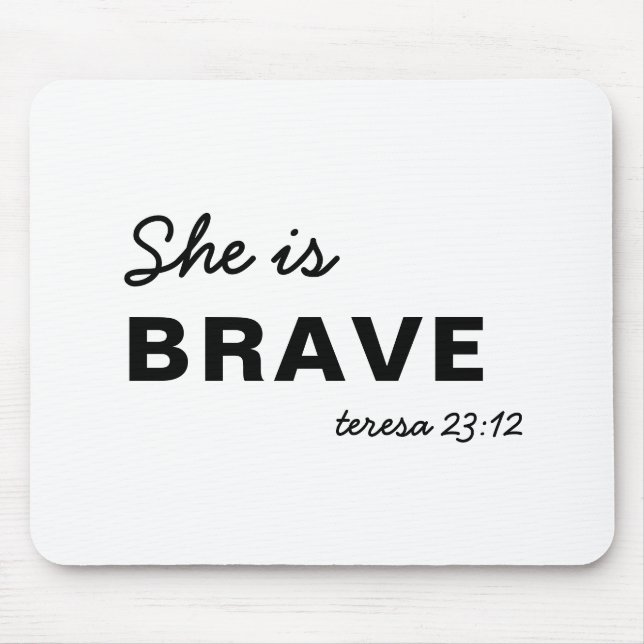 She Is Strong Proverbs Christian Faith Scrip Musmatta (Framsidan)